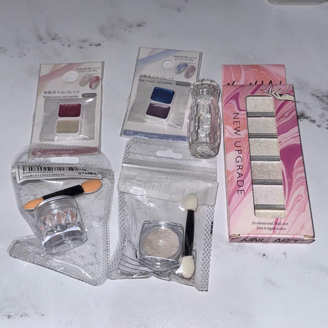 合計150点以上】マグネットジェル ライト パーツ チップなどまとめ売り