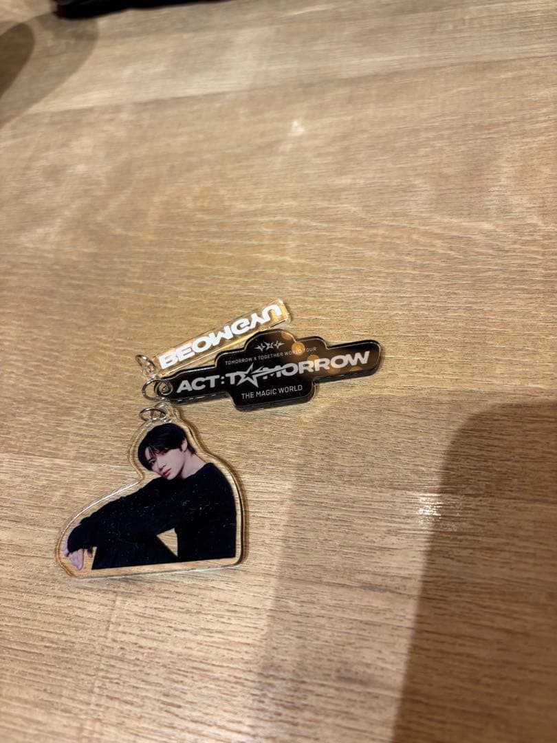 ボムギュ TXT キーチャームACT:TOMORROW 東京ドーム - メルカリ