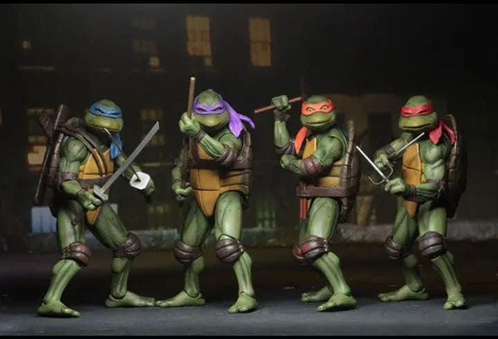 NECA ネカ ミュータントニンジャタートルズ フィギュア 4体セット