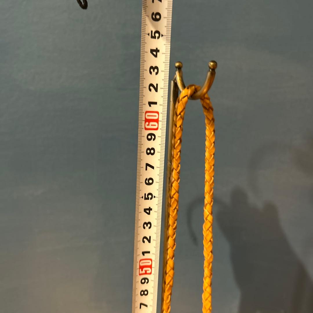 美品】トゥモローランド 編み込みレザー 巾着バック 牛革 ショルダー