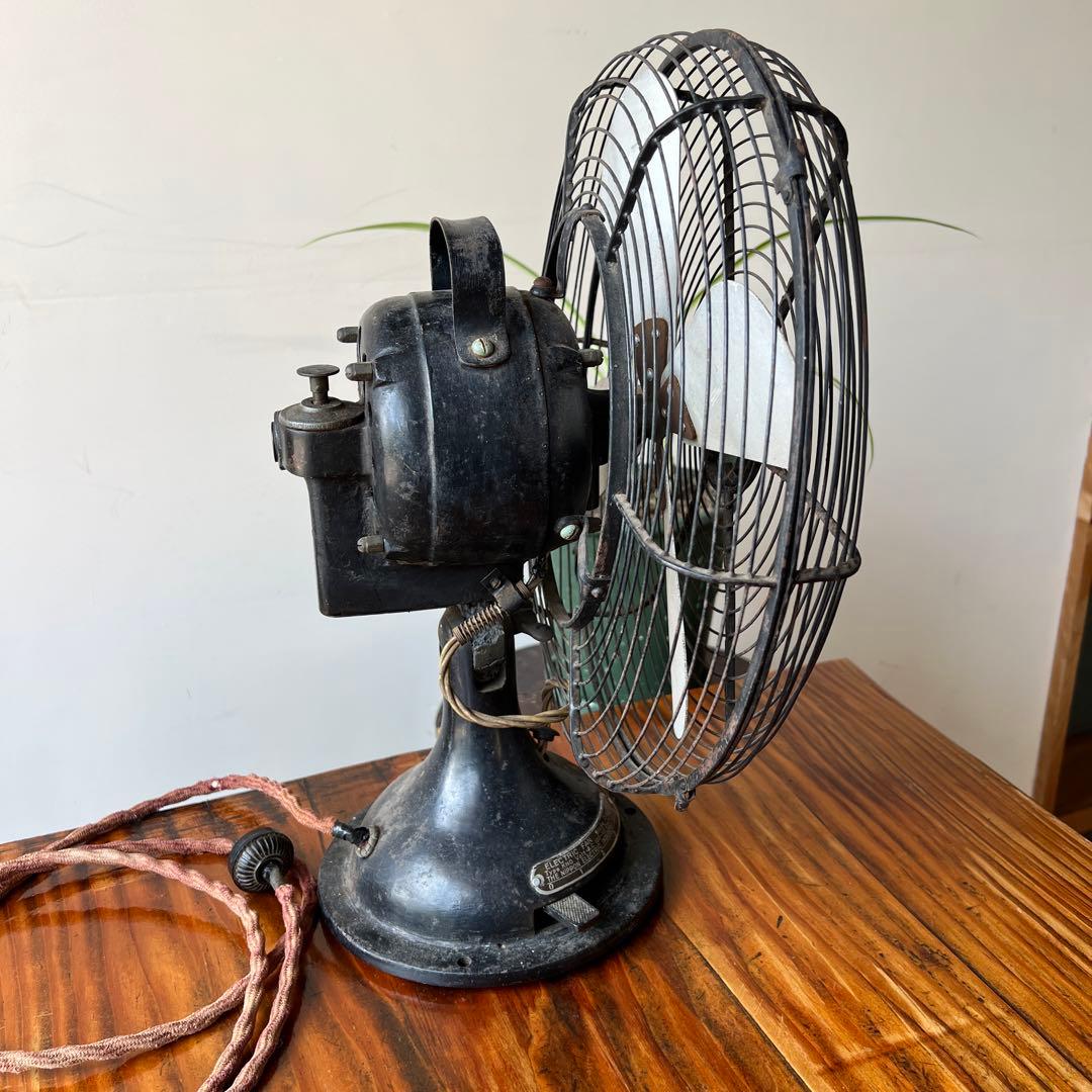 扇風機 昭和レトロ オブジェ ヴィンテージ - メルカリ