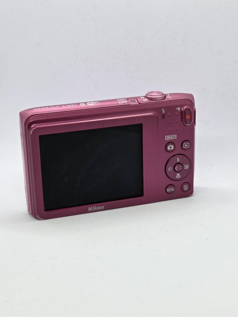 スマホ転送OK】ニコン NIKON COOLPIX A300 ピンク デジカメの通販はau