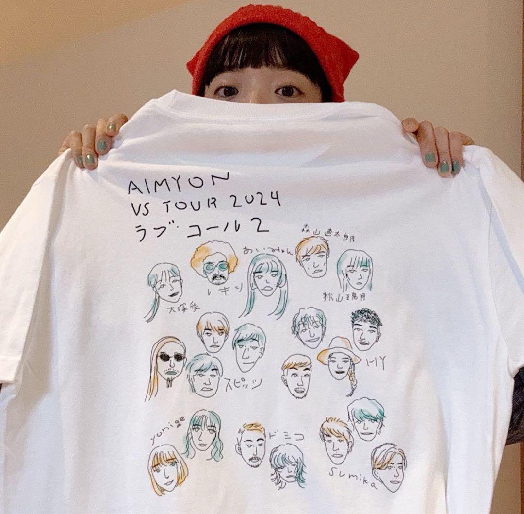 あいみょん ラブコール2 グッズ Tシャツ - メルカリ