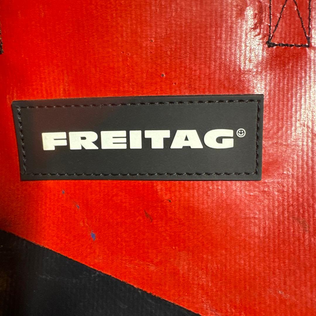 FREITAG トートバッグ 赤/青 - メルカリ