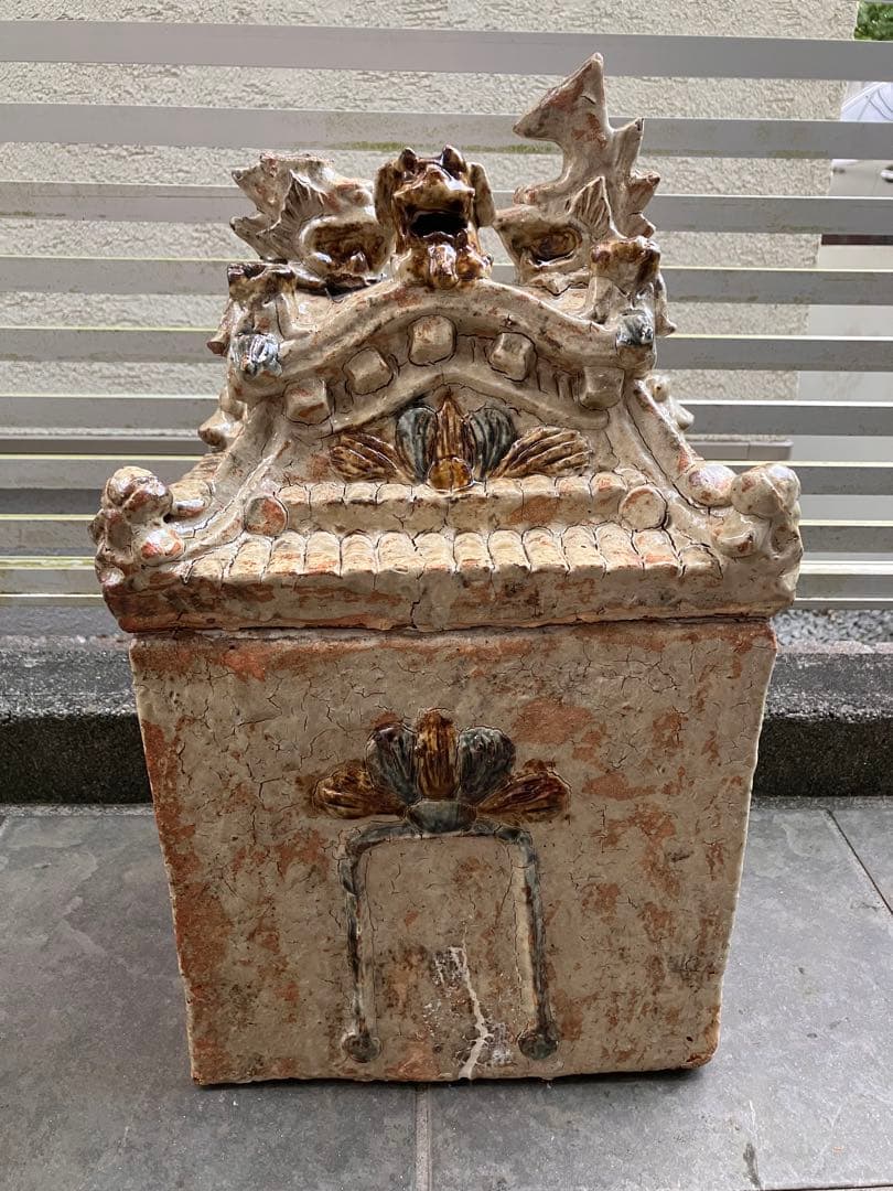 m*n様 金城次郎　作　厨子甕　民藝　壺屋 m*n様 金城次郎 作 厨子甕 民藝 壺屋 m*n様 金城次郎 作 厨子甕 民藝