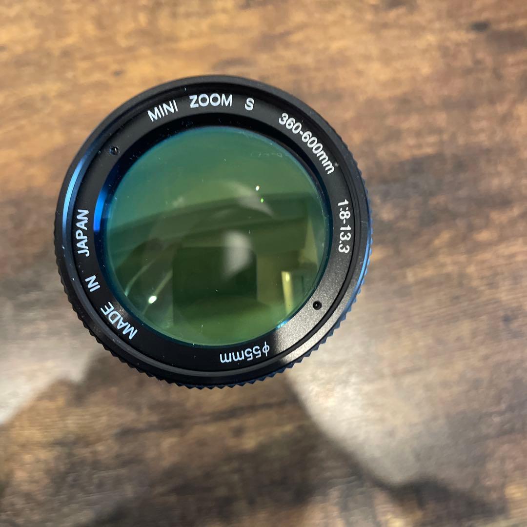 MINI ZOOM S 360-600mm ズームレンズ M42マウント Amazon | カメラ MF 超望遠ズームレンズ F/8.3-16 420-800mm T2