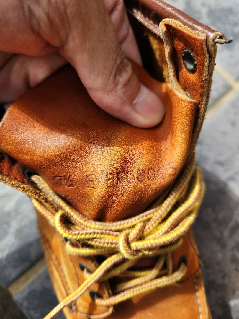 レッドウイング アイリッシュセッター 縦羽タグ 90' 875 7 1/2 - メルカリ