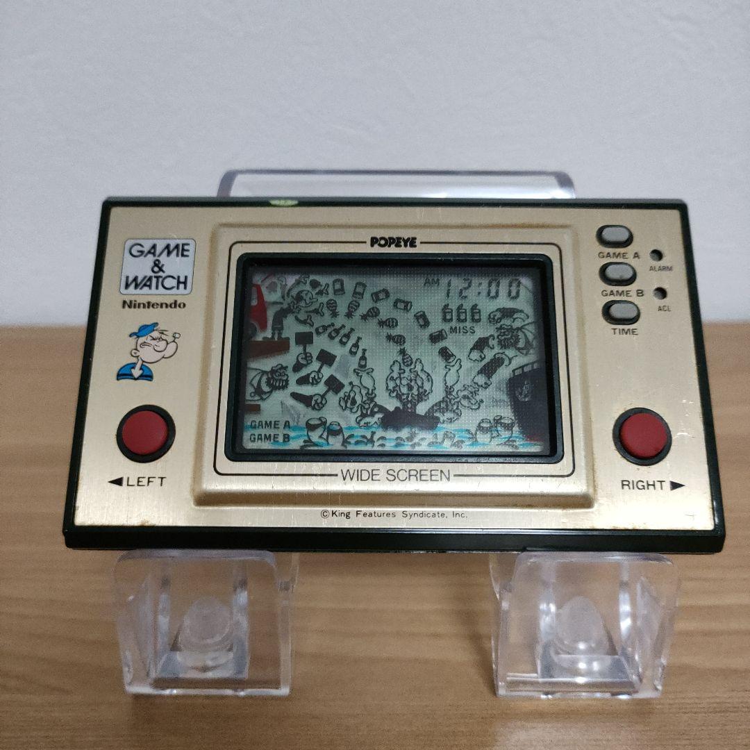 ゲーム＆ウォッチ ポパイ 任天堂Nintendo ニンテンドー メンテナンス