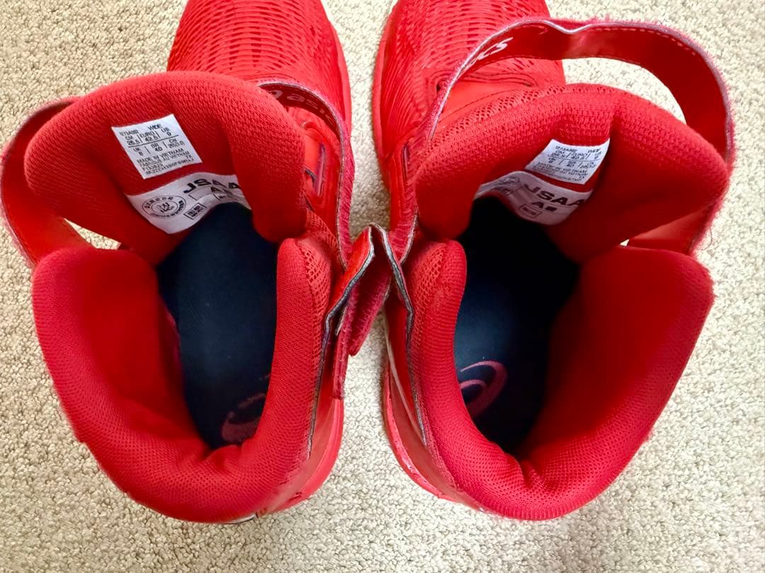 asics アシックス 安全靴 ウィンジョブ CP120 レッド 26.5cm