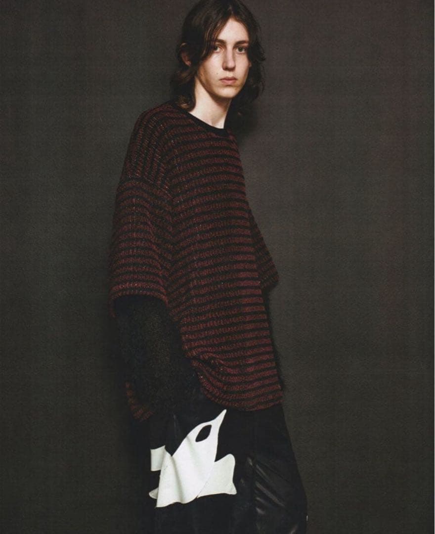 定価84,700円　SONG FOR THE MUTE AW24 SIZE 46 Song for the Mute AW24 — 24.2 Teardrop Glen Check / Satin Drape