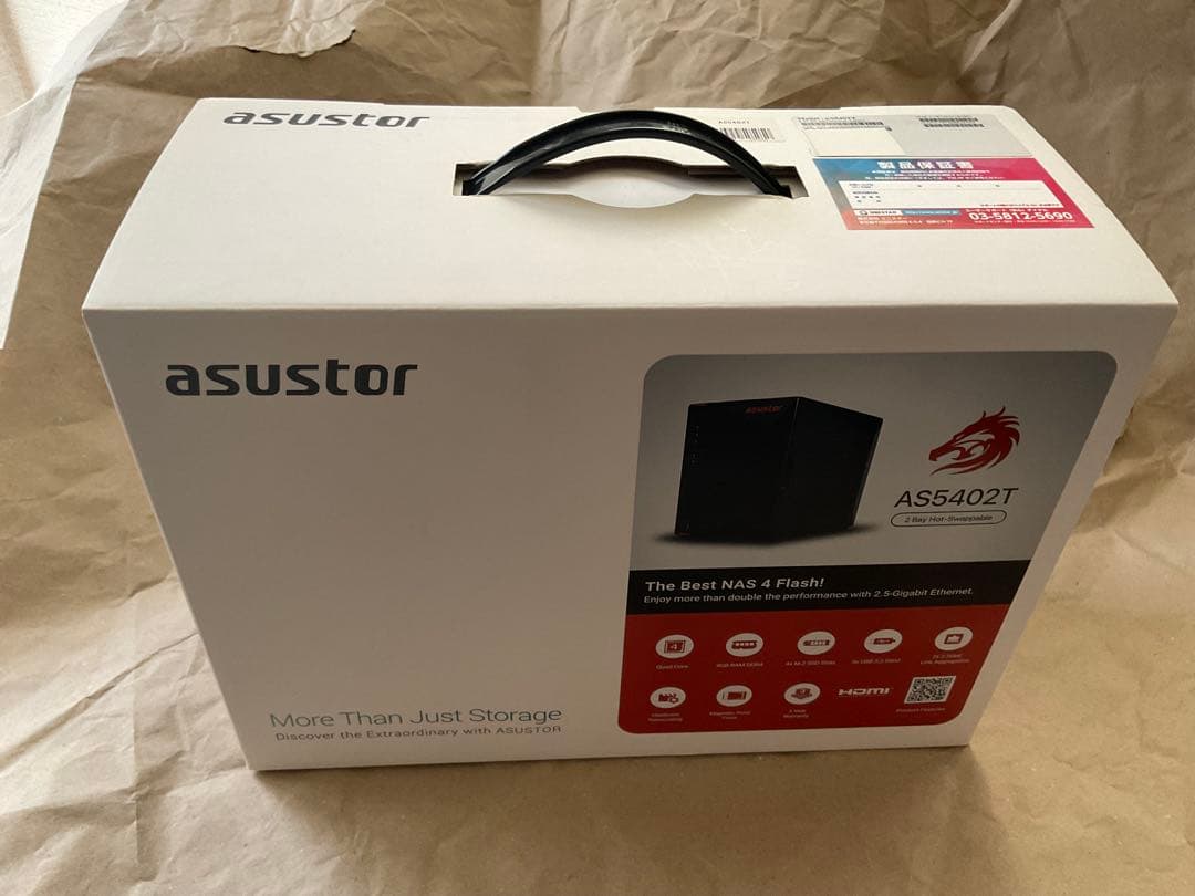 ASUSTOR NIMBUSTOR 2 Gen2 AS5402T NASケース NIMBUSTOR 2 Gen2 (AS5402T)｜ASUSTOR｜株式会社アユート PCパーツ・VR
