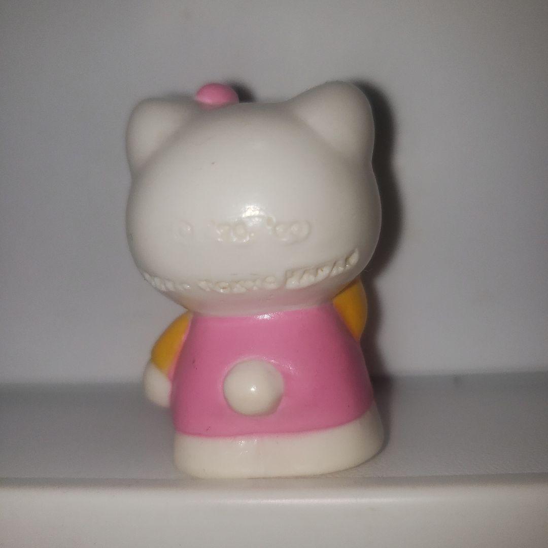 日本製 ハローキティ ソフビ フィギュア サンリオ レトロ レア 昔 珍