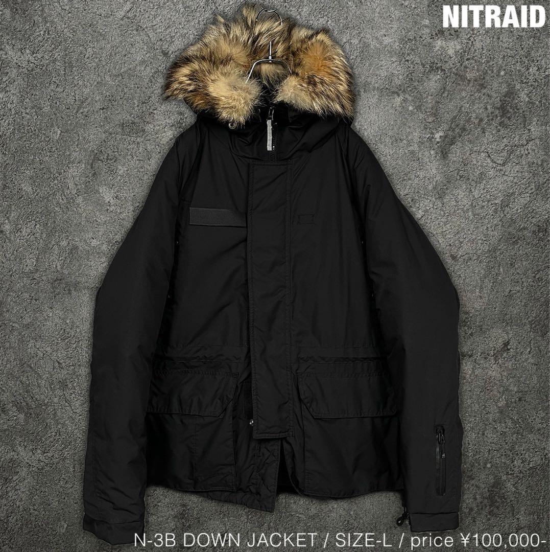名作 NITRAID N-3B ダウンジャケット ナイトレイド nitrow - メルカリ