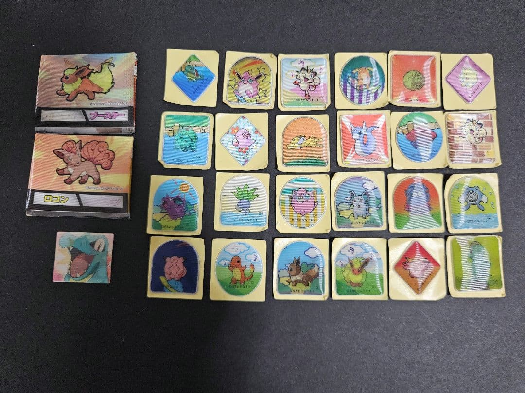 ポケットモンスター ポケモン 初期 明治 ぷっくりチェンジシール