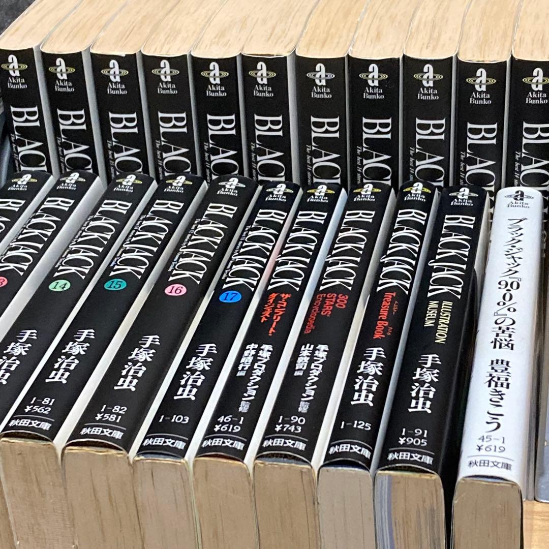 全17巻＋5冊セット】Black Jack ブラックジャック 文庫 全巻 小説