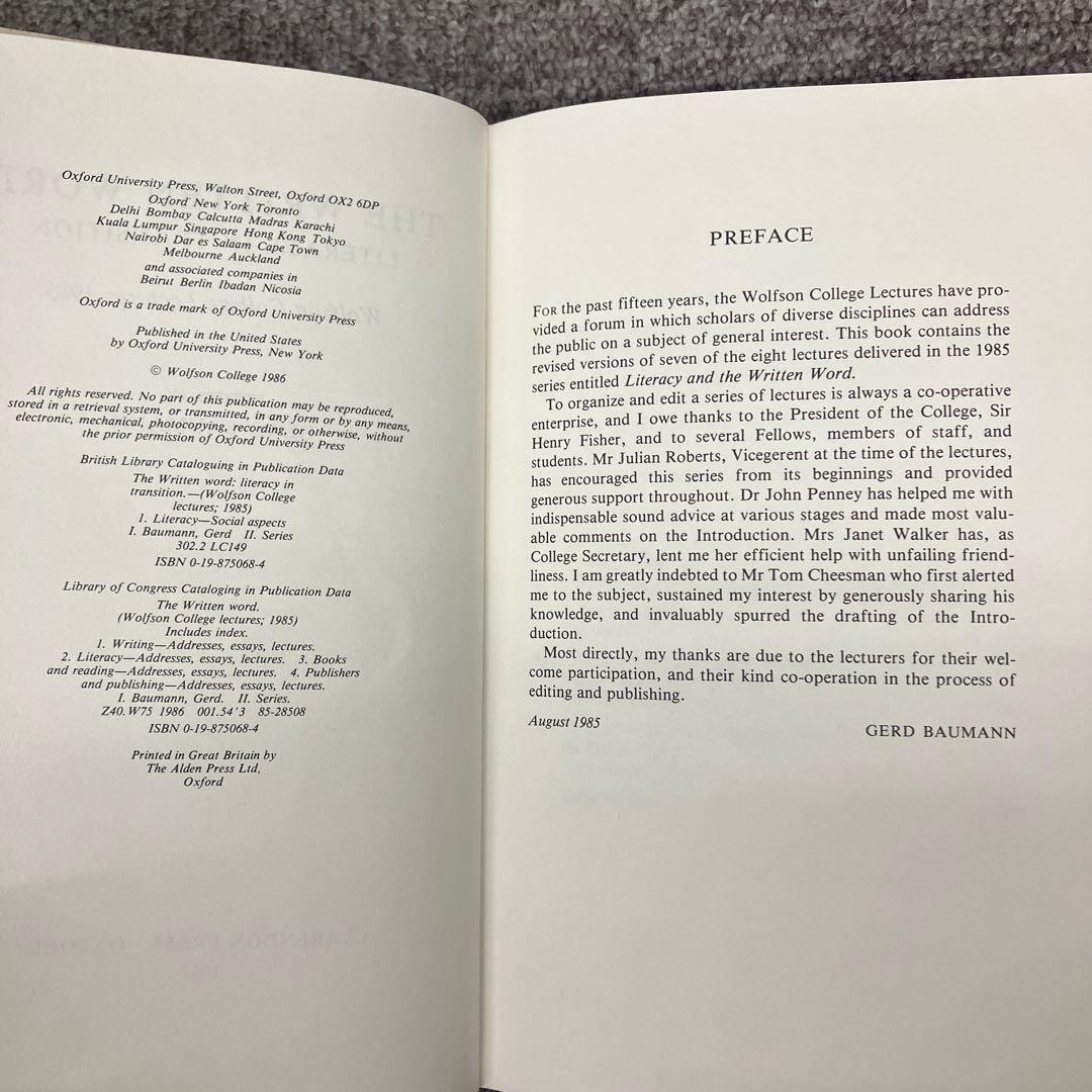 The Written Word Literacy in Transition - メルカリ