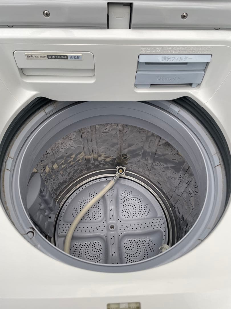 865シャープ 11kg洗濯乾燥機 熱乾燥 タッチパネル 超音波ウォッシャー
