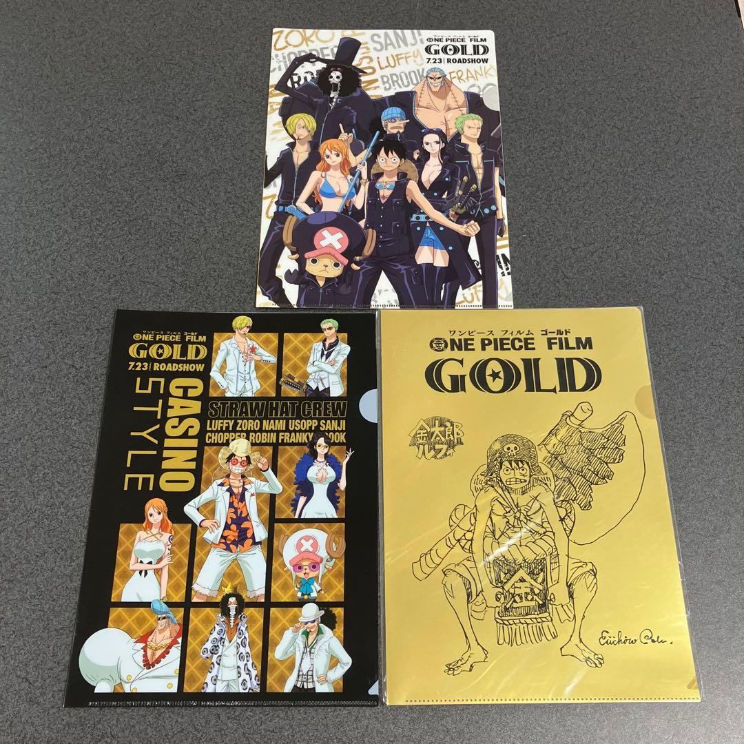 ワンピース フィルムゴールド クリアファイル A4 - メルカリ