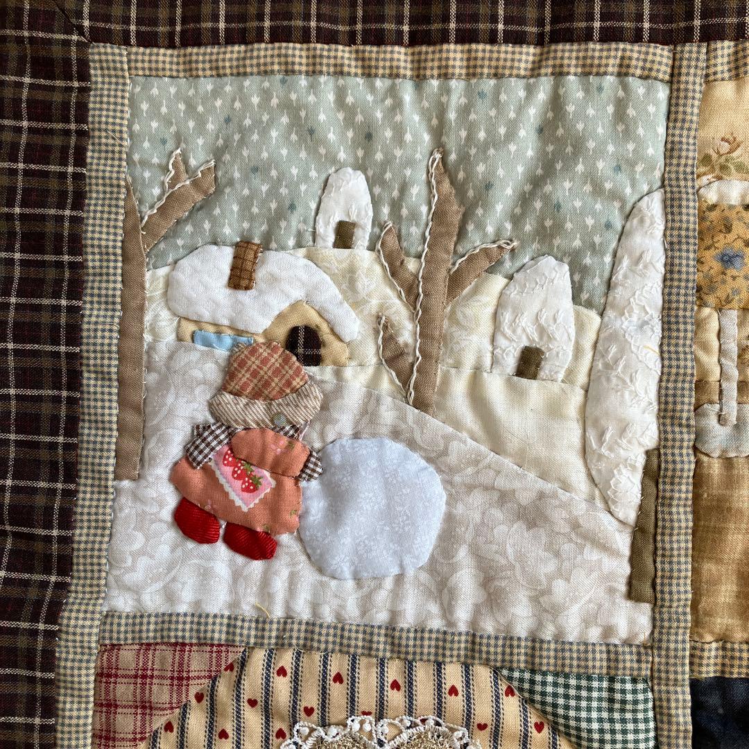 アップリケタペストリー サンボンネット・スー 〜冬season2〜パッチ