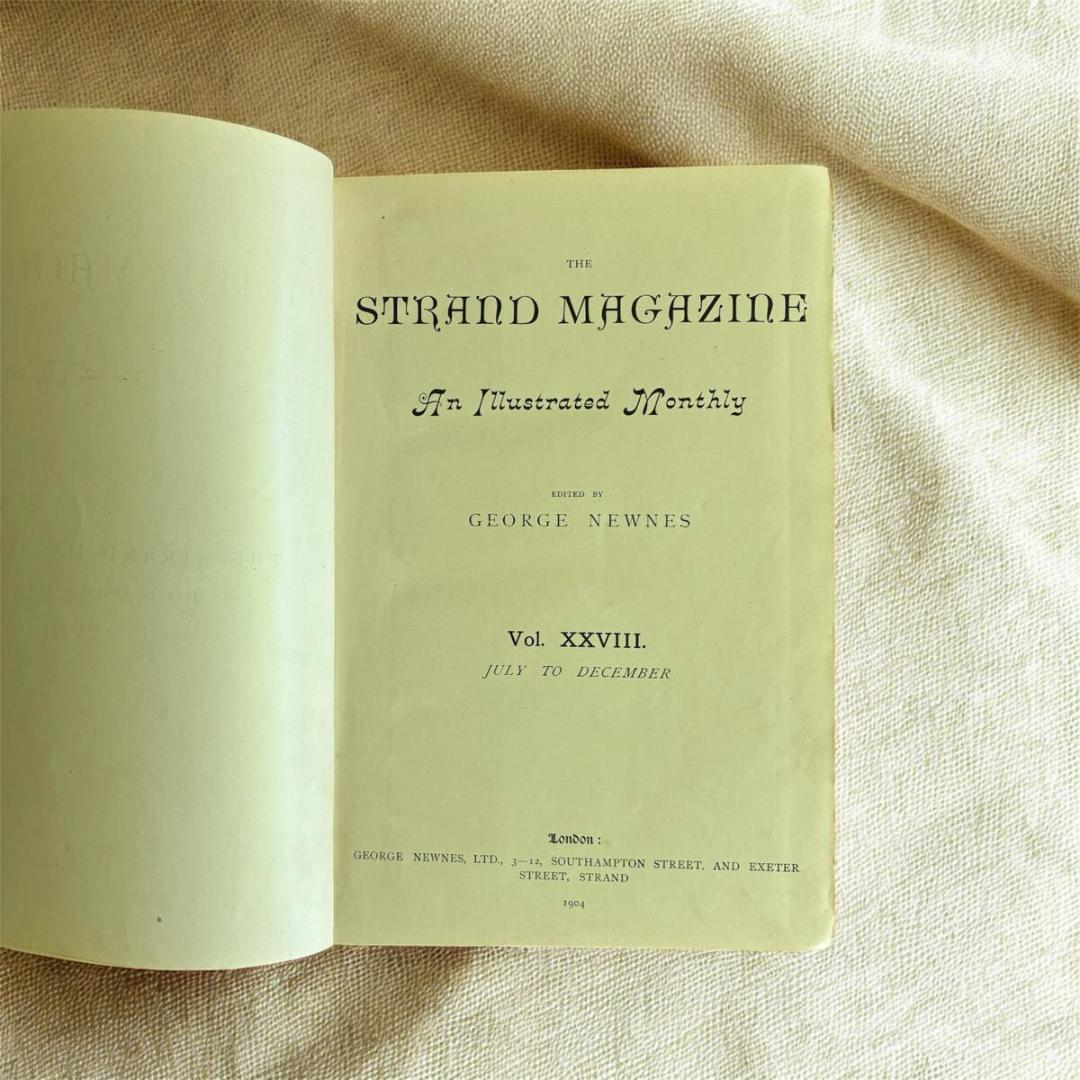 復活号】シャーロック・ホームズ ストランド誌 1904年 初版 コナン