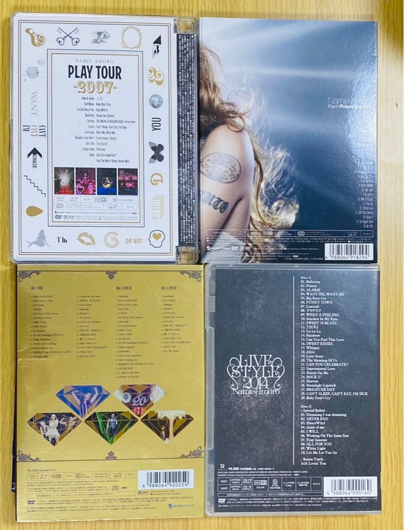 安室奈美恵 ライブ DVD 4枚セット (初回盤) - メルカリ