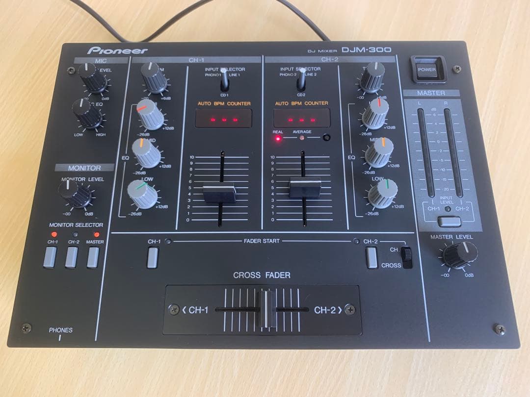 Pioneer DJミキサー DJM-300 Pioneer Djm-300-s 2 Channel DJ Music Mixer for sale online | eBay