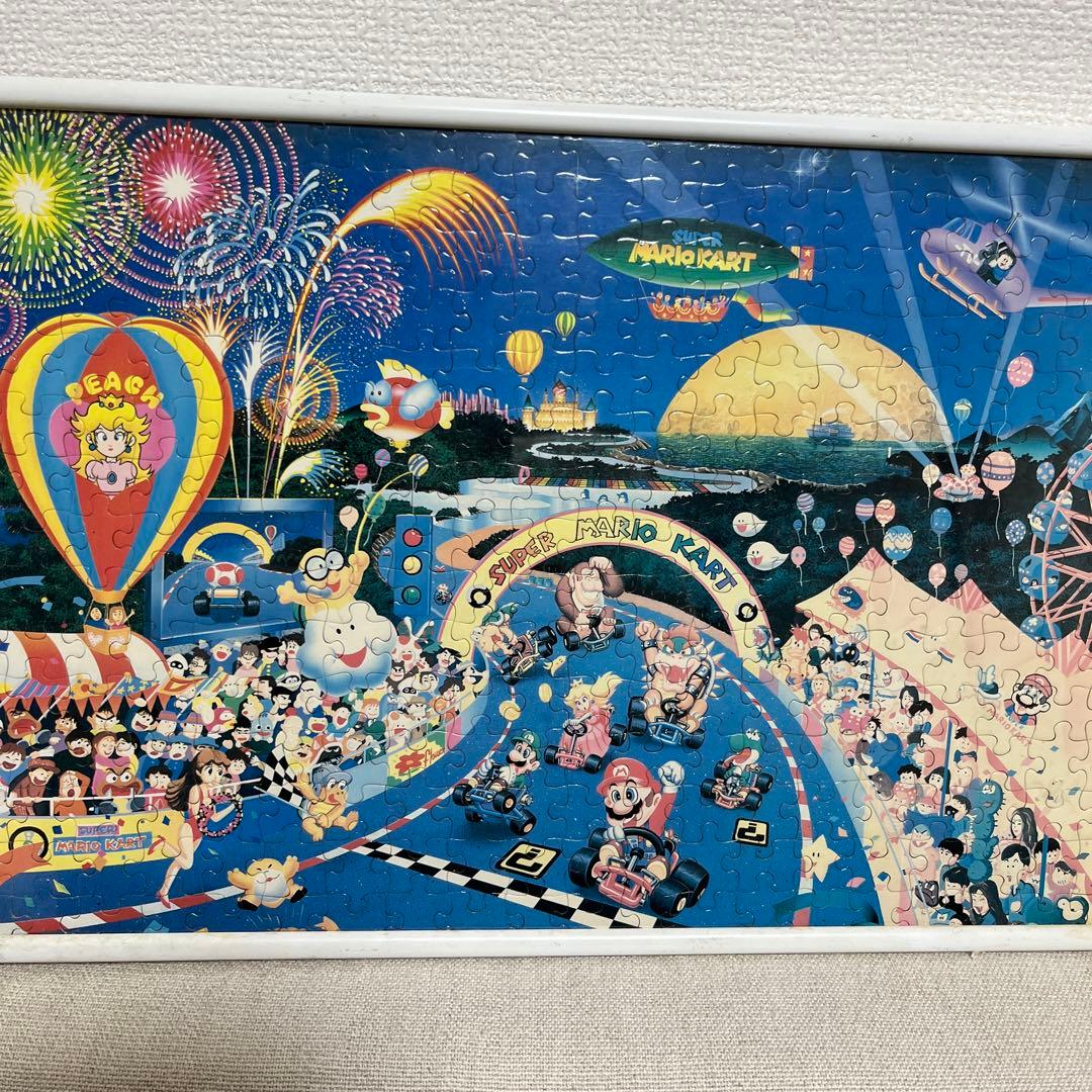 超レア☆30年前 Nintendo マリオカート パズル - メルカリ
