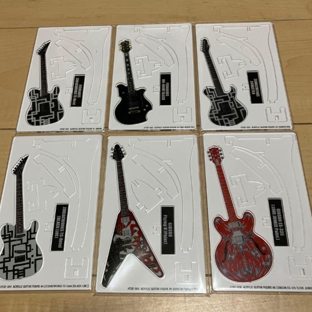 布袋寅泰 アクリルギターフィギュア 6個セット - メルカリ