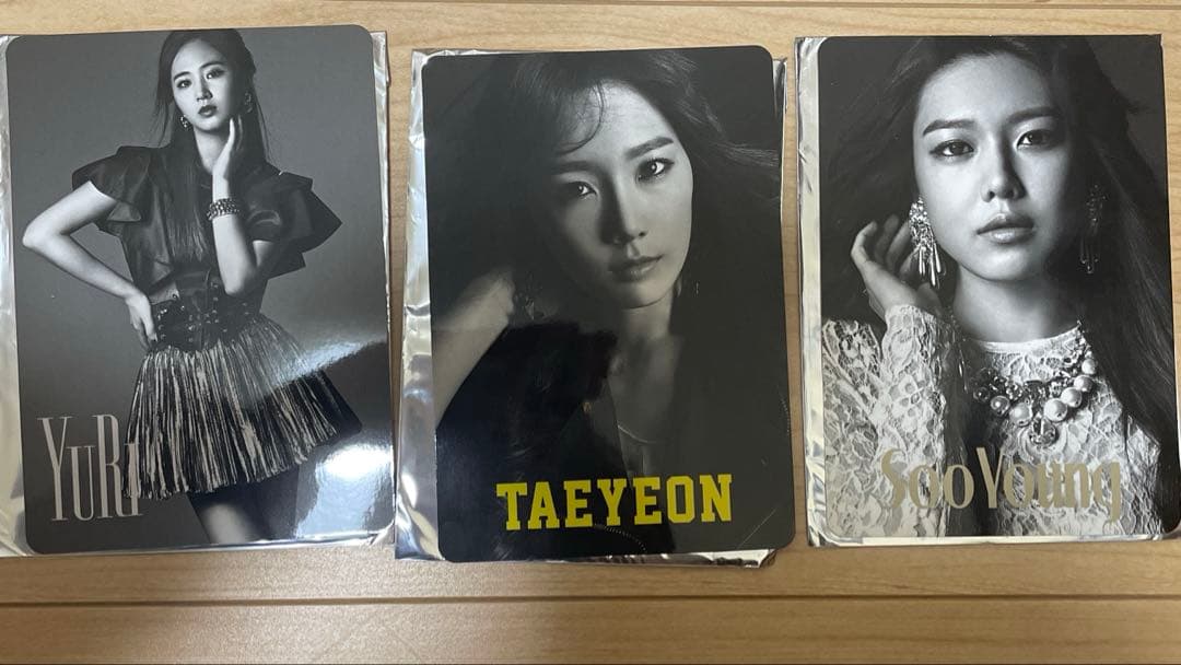 少女時代 SNSD 3RD TOUR トレーディングカード ユリ テヨン スヨン