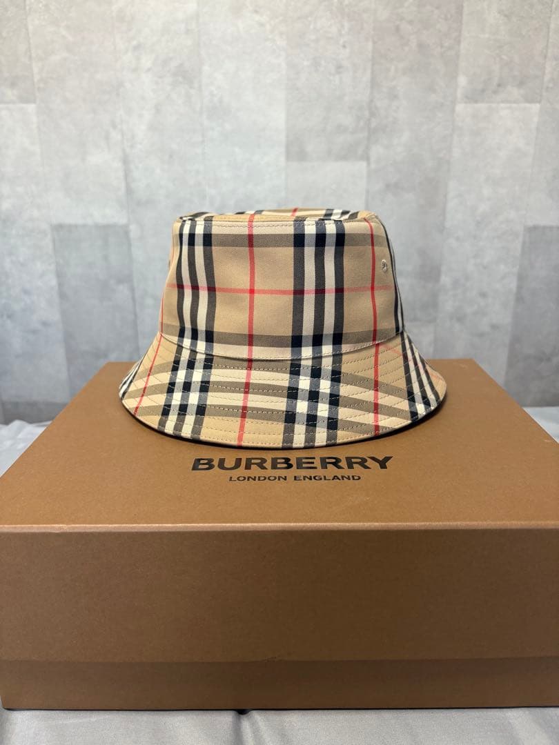 BURBERRY バケットハット【正規品】の通販はau PAY マーケット - 輸入