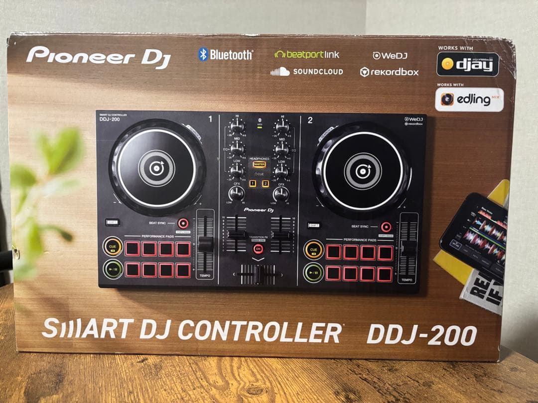 Pioneer Dj DDJ-200 DJコントローラー DDJ-200スマートDJコントローラー