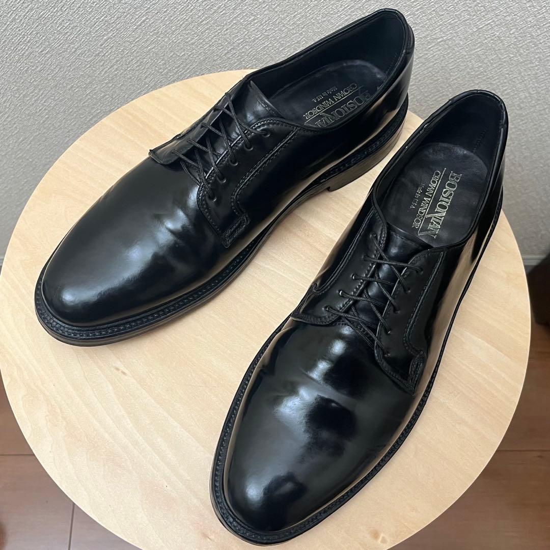 80s BOSTONIAN Crown Windsor シェルコードバンPTB - メルカリ