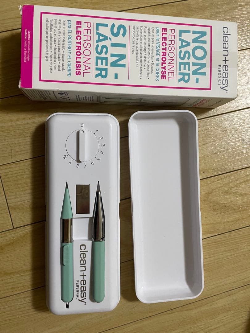 家庭用ニードル脱毛器 Clean and Easy 並行輸入品 針脱毛器 - メルカリ