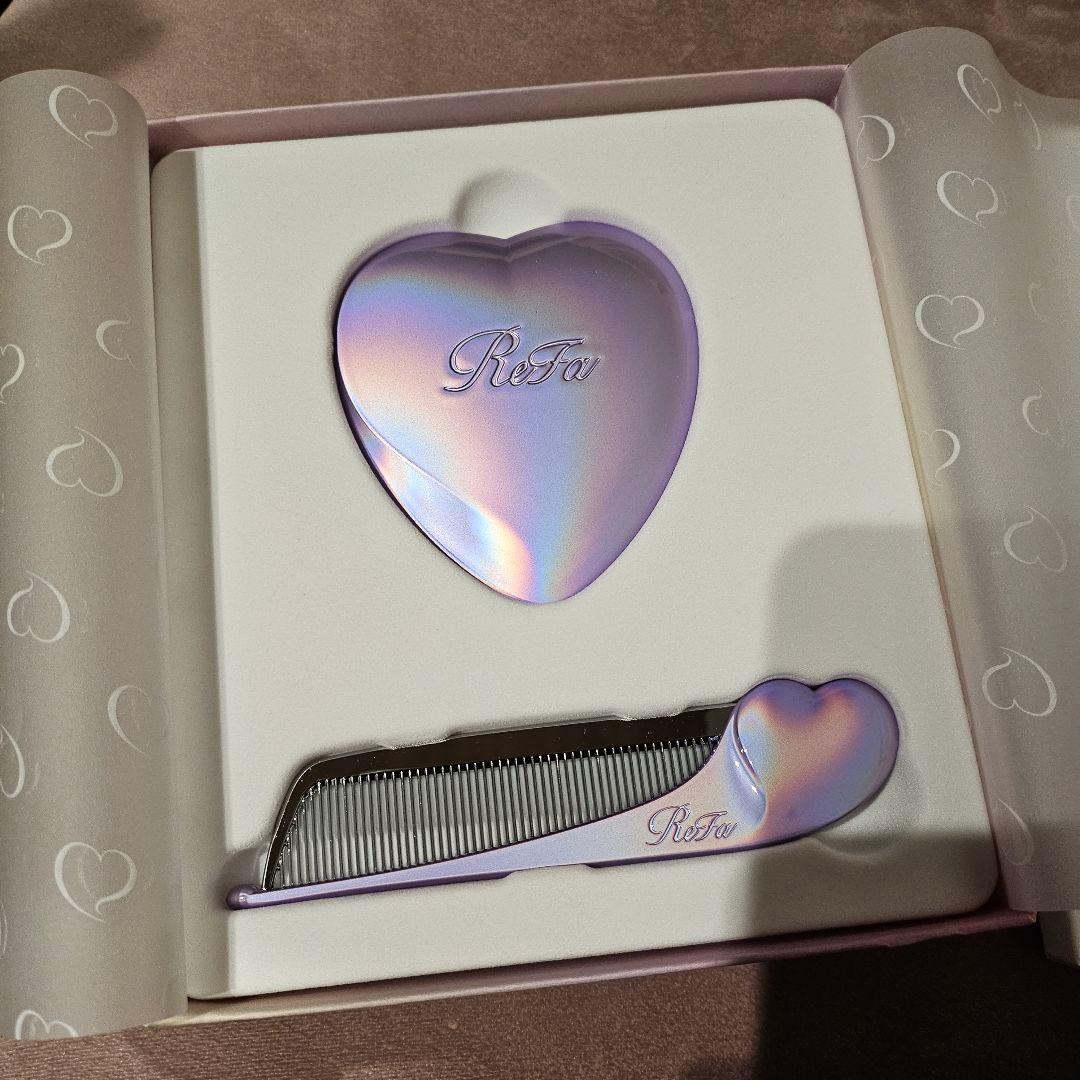 未使用 ReFa VIP 会員限定 セット シルキーパープル コーム ミラー