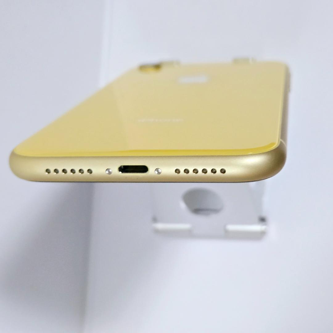 08 iPhoneXR イエロー SIMフリー バッテリー89%