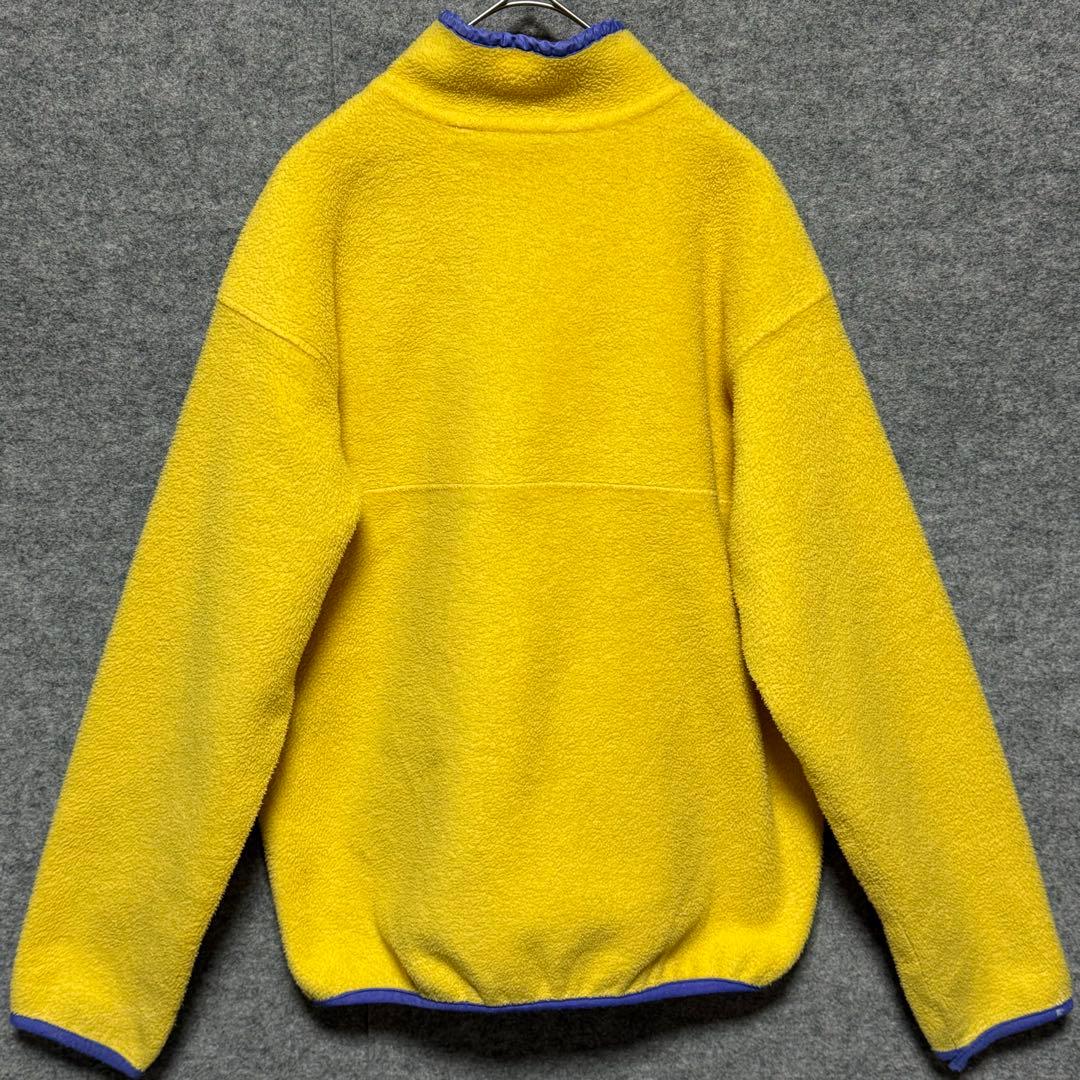USA製 80s Patagoniaパタゴニア シンチラスナップT イエロー - メルカリ