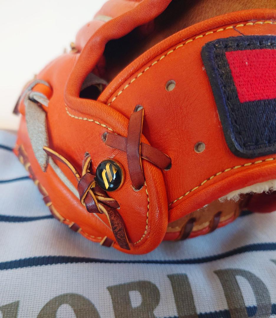 ミズノ ワールドウィン 硬式グローブ 信義作 東尾修モデル 1986年 極美