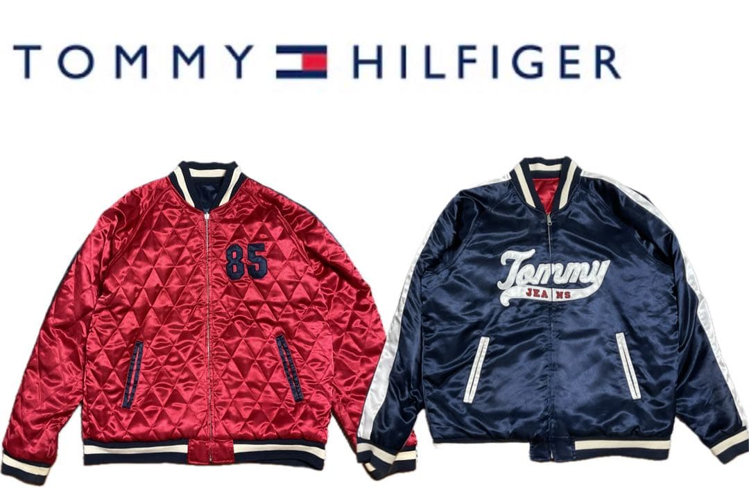Tommy トミーヒルフィガー トミージーンズ リバーシブル スタジャン