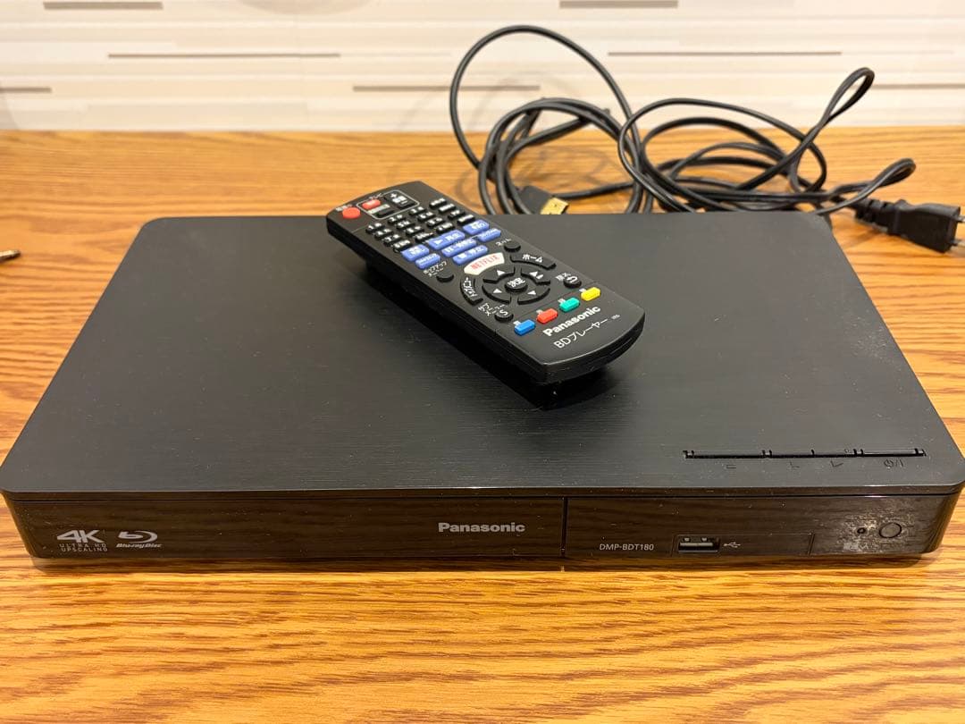 Panasonic ブルーレイディスクプレーヤーDMP-BDT180 - メルカリ
