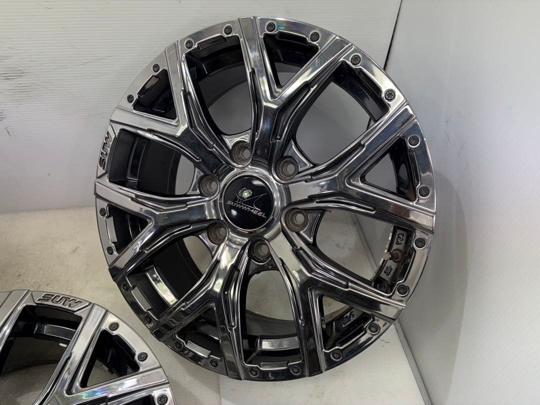 富山から☆ハイエース SUW Forte★17インチ×6.5J +38
