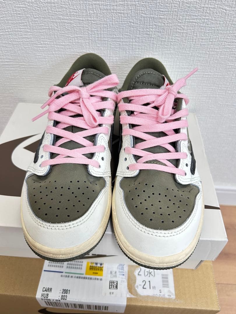 ジョーダン1LOW トラヴィス スコット リトルキッズシューズ 20.5cm