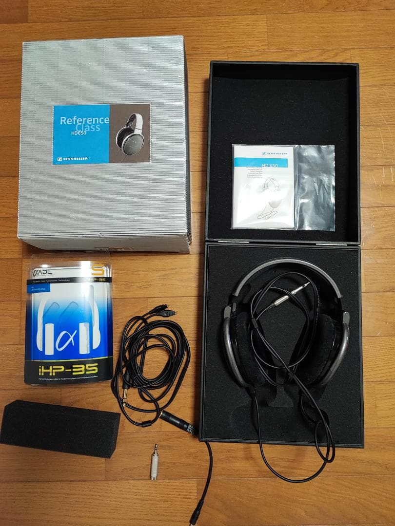 SENNHEISER HD650+ADL iHP-35S (1.3m) セット