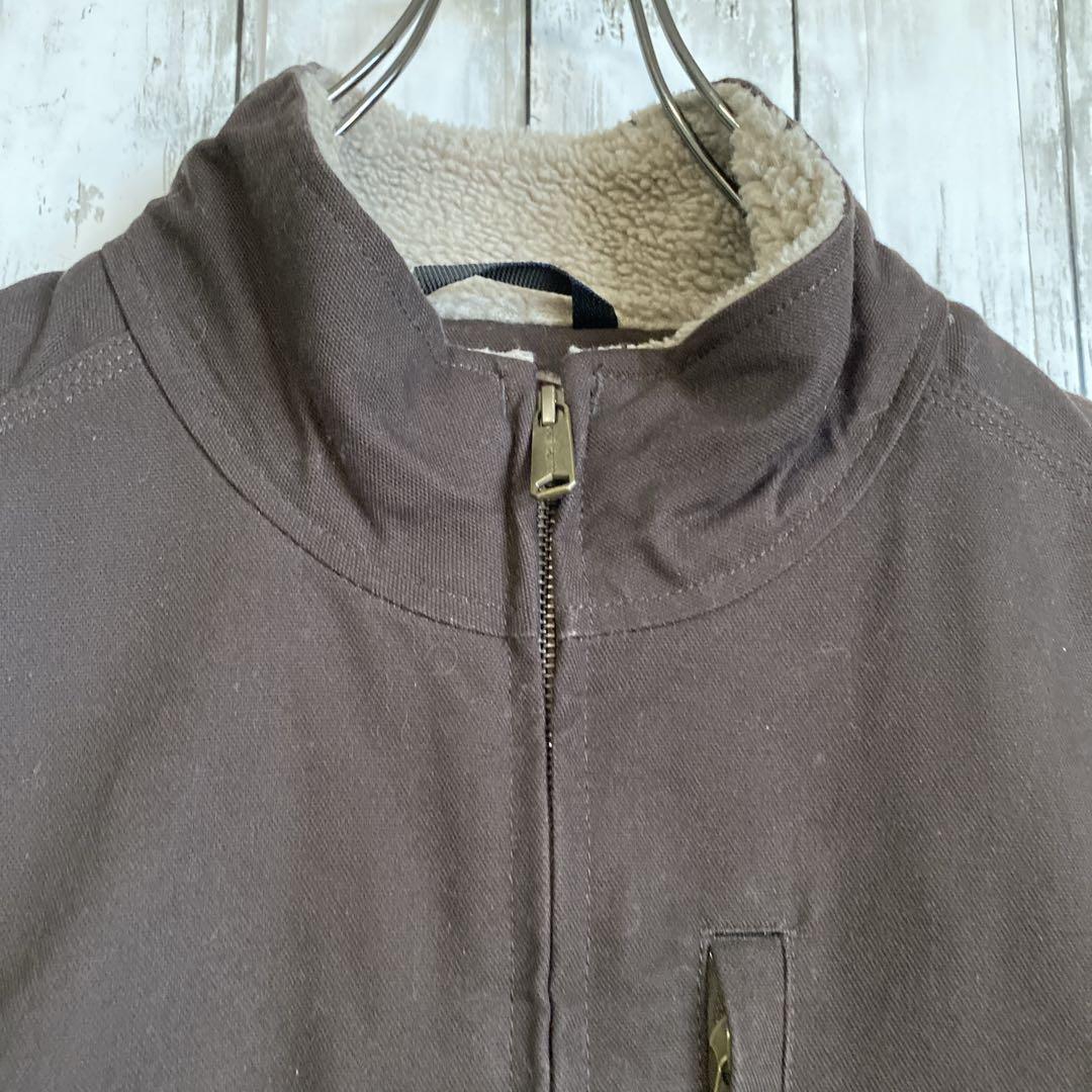 fumi様専用】 Carhartt ダックベスト DKB ダークブラウン M - メルカリ