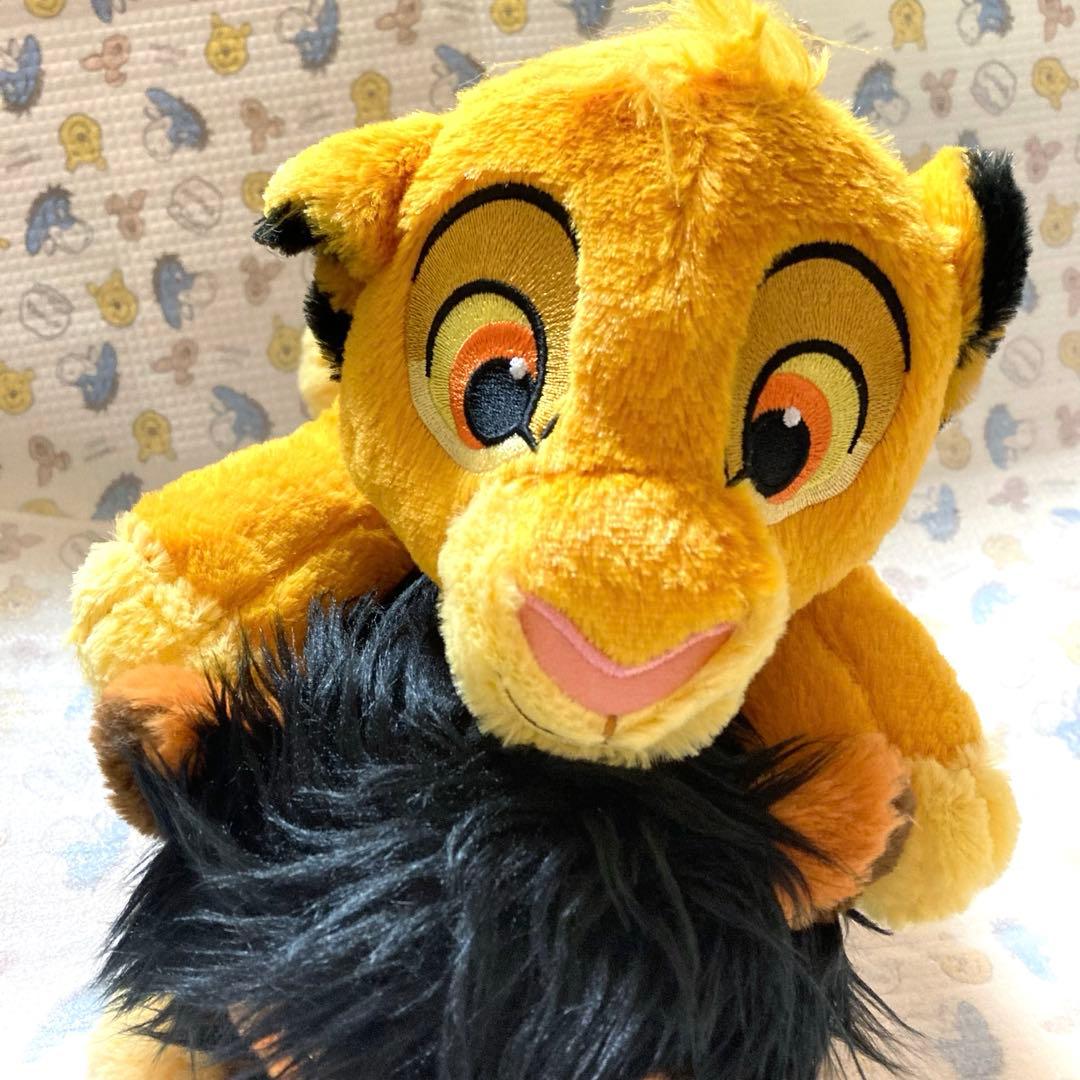 ライオンキング Mぬいぐるみ シンバ＆スカー 全2種 スカー シンバ