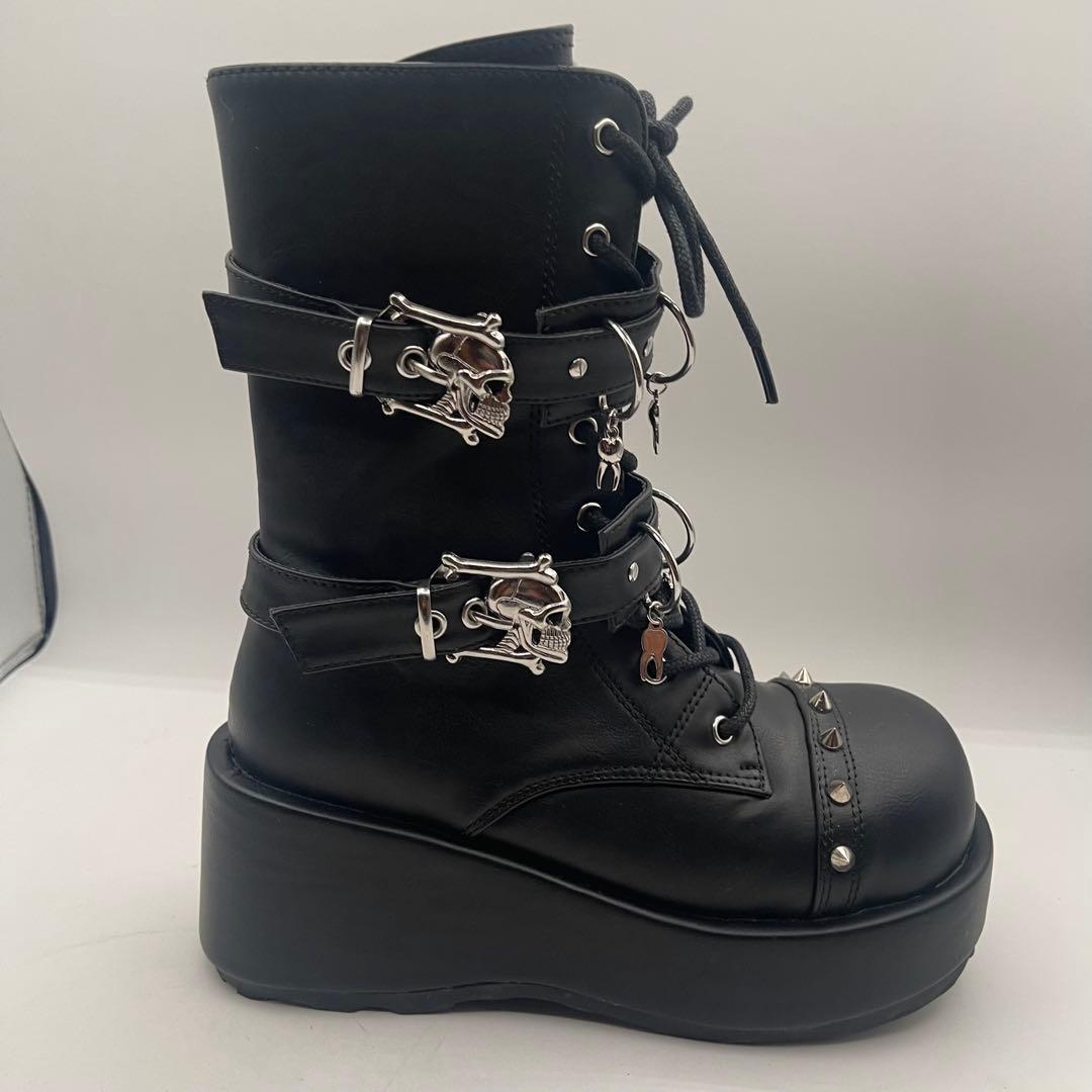 ✨️ さま専用　51106 デモニア　厚底ブーツ　23.5cm 黒