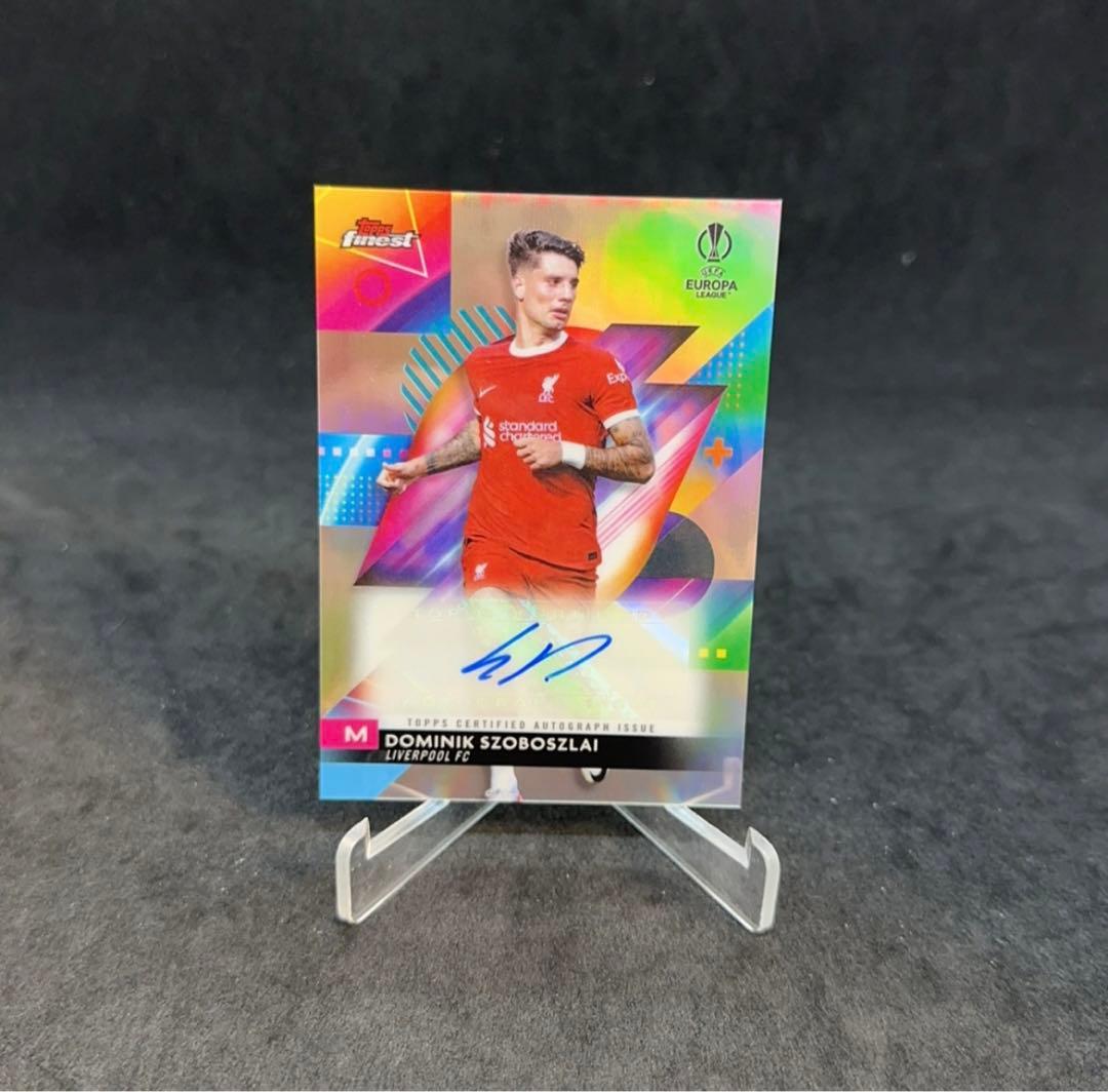 ドミニク・ソボスライ リバプールFC サインカード直筆サイン - メルカリ