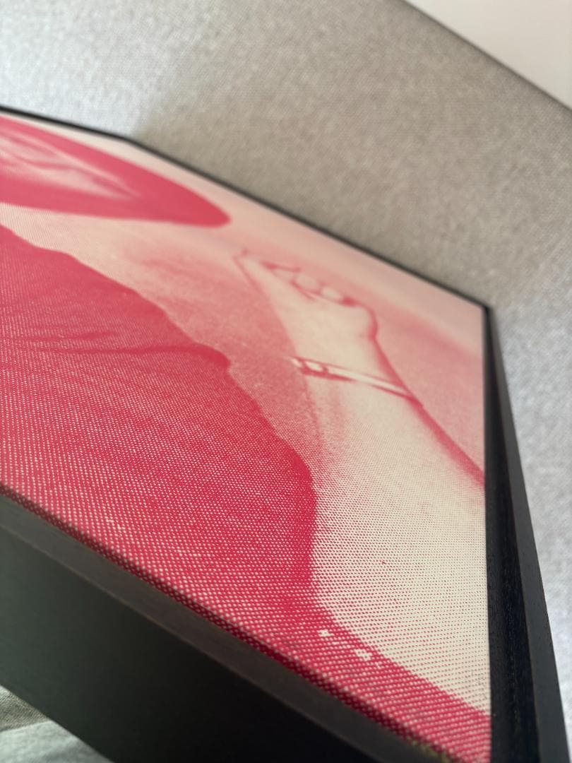 ラッセル ヤング「ジェーン フォンダ」キャンバス絵画（作家直筆サイン