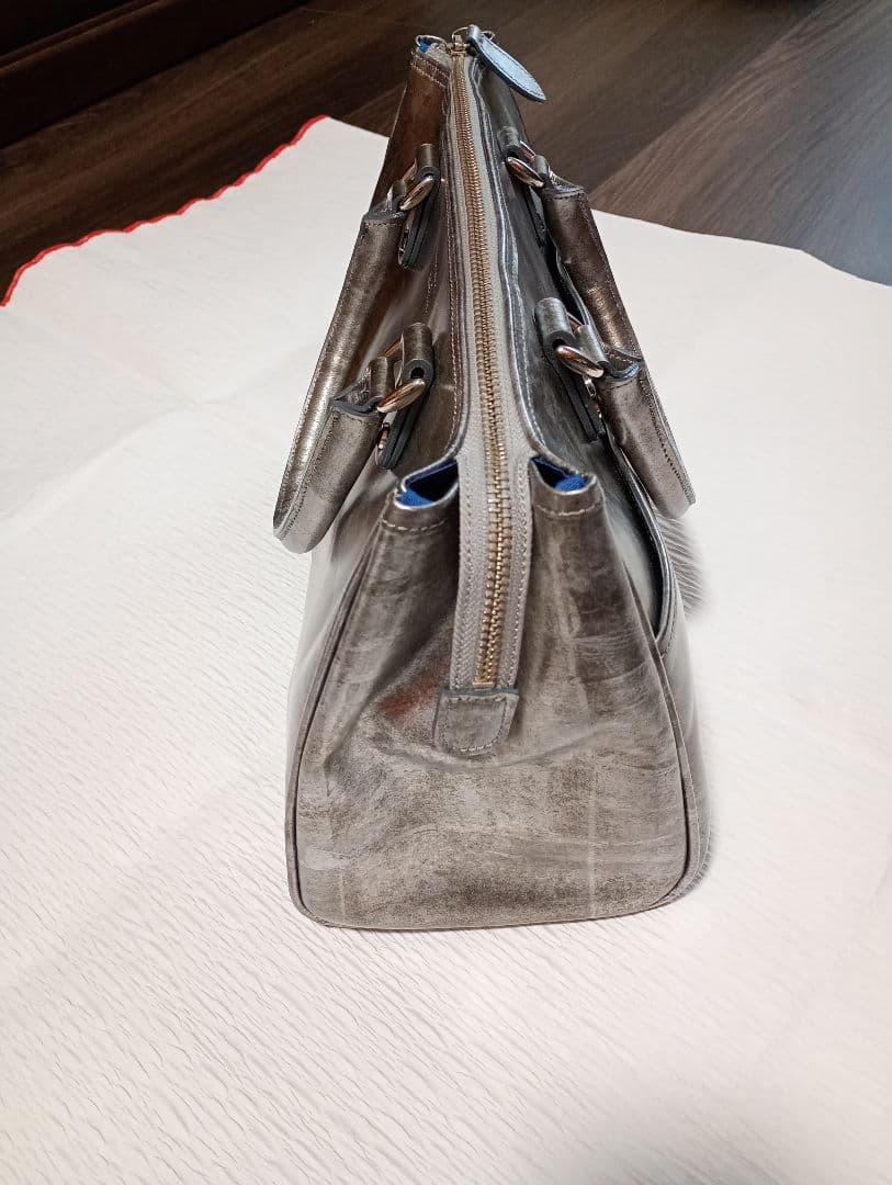 菱屋カレンブロッソバッグ/琳派シルバーシリーズ/いぶし銀 - メルカリ