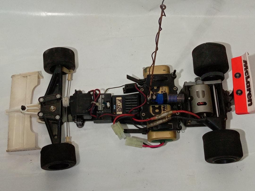 タミヤ 1/10 RCラジコン マクラーレン・ホンダ MP4/6 ジャンク品