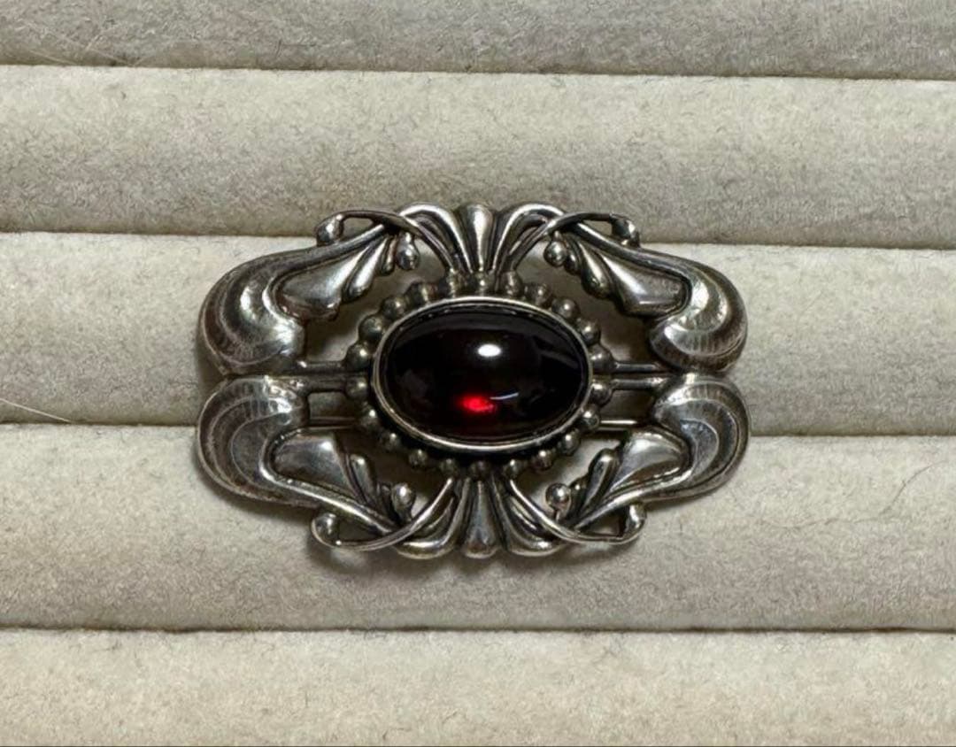 c*o様 北欧デンマーク ヴィンテージ ジョージジェンセン 深い赤色